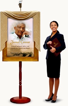24x36 Tribute Portrait Display